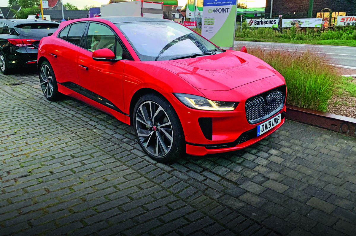 Driving the Jaguar I-Pace to the Frankfurt motor show