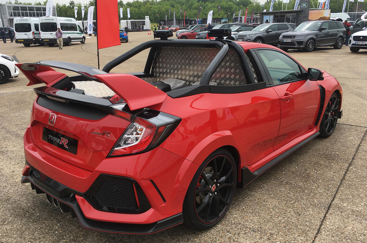 Honda Civic Type R Pickup Truck concept revealed 
