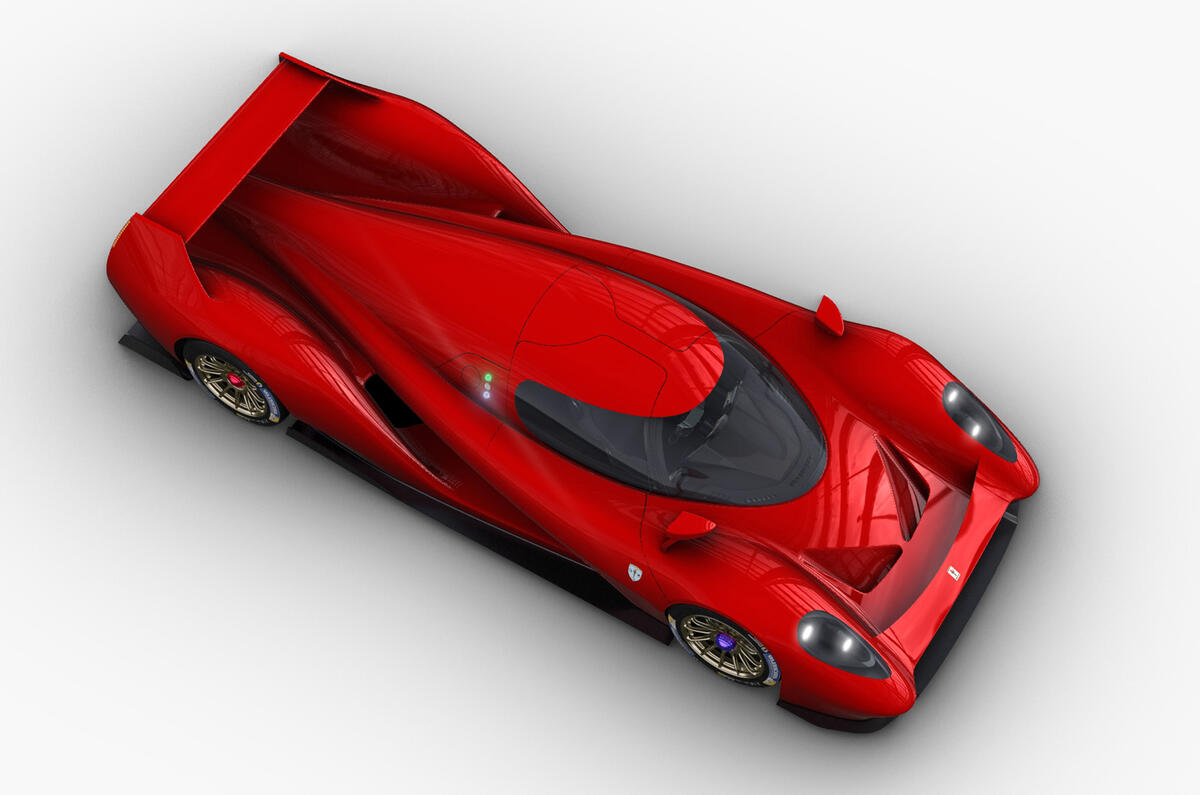 Scuderia Cameron Glickenhaus SCG007 - roof