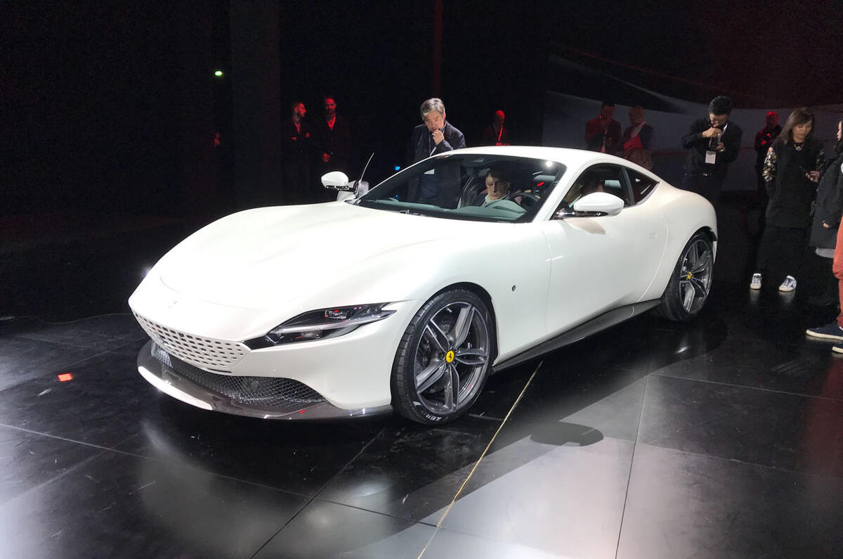 Ferrari Roma white 1 Ferrari Roma white 1