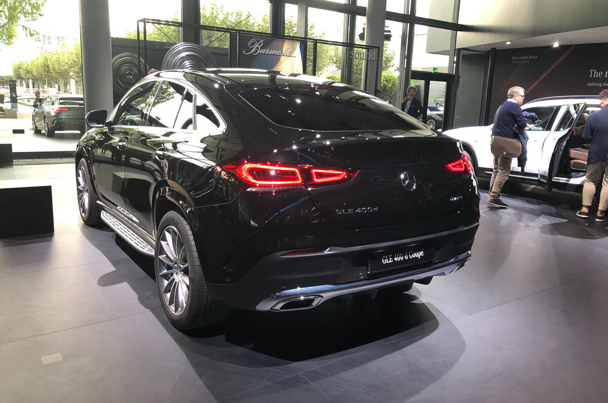 2019 Mercedes-Benz GLE Coupe at Frankfurt