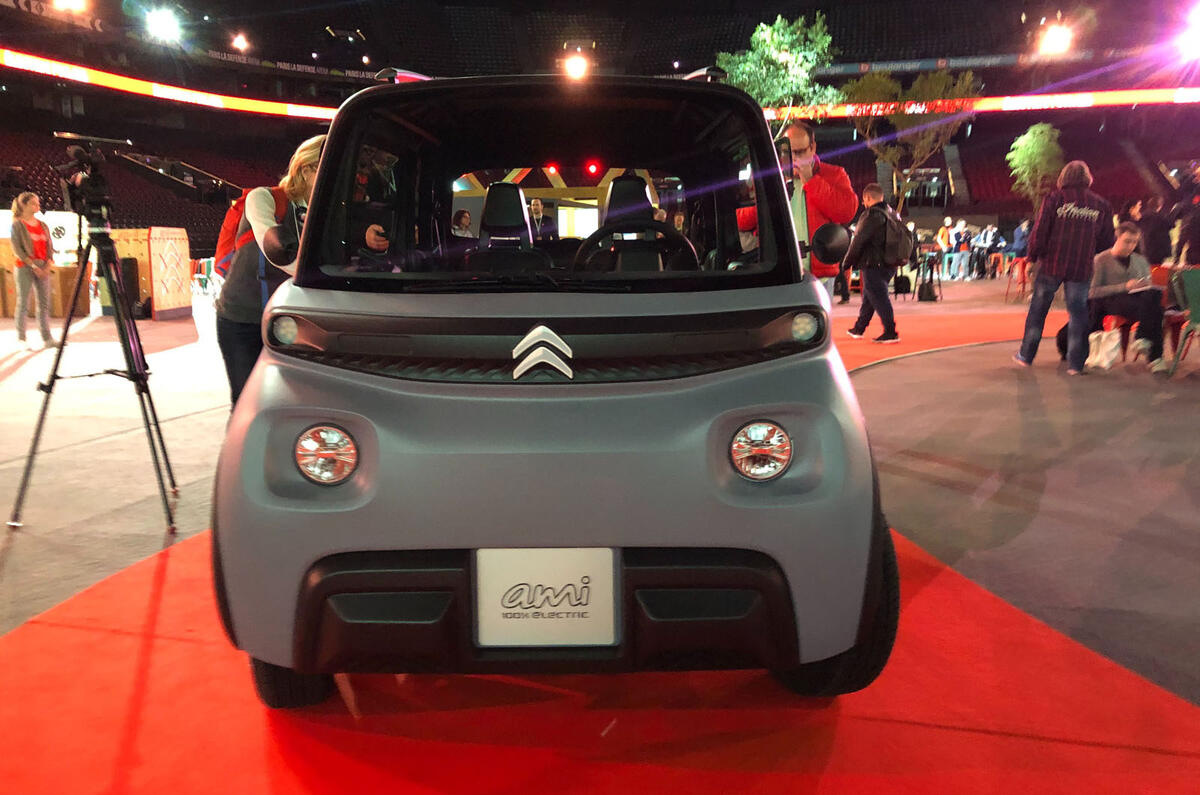 2020 Citroen Ami One reveal - front 2020 Citroen Ami One reveal - front