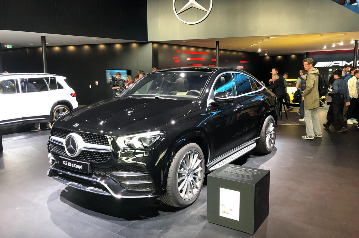 2019 Mercedes-Benz GLE Coupe at Frankfurt