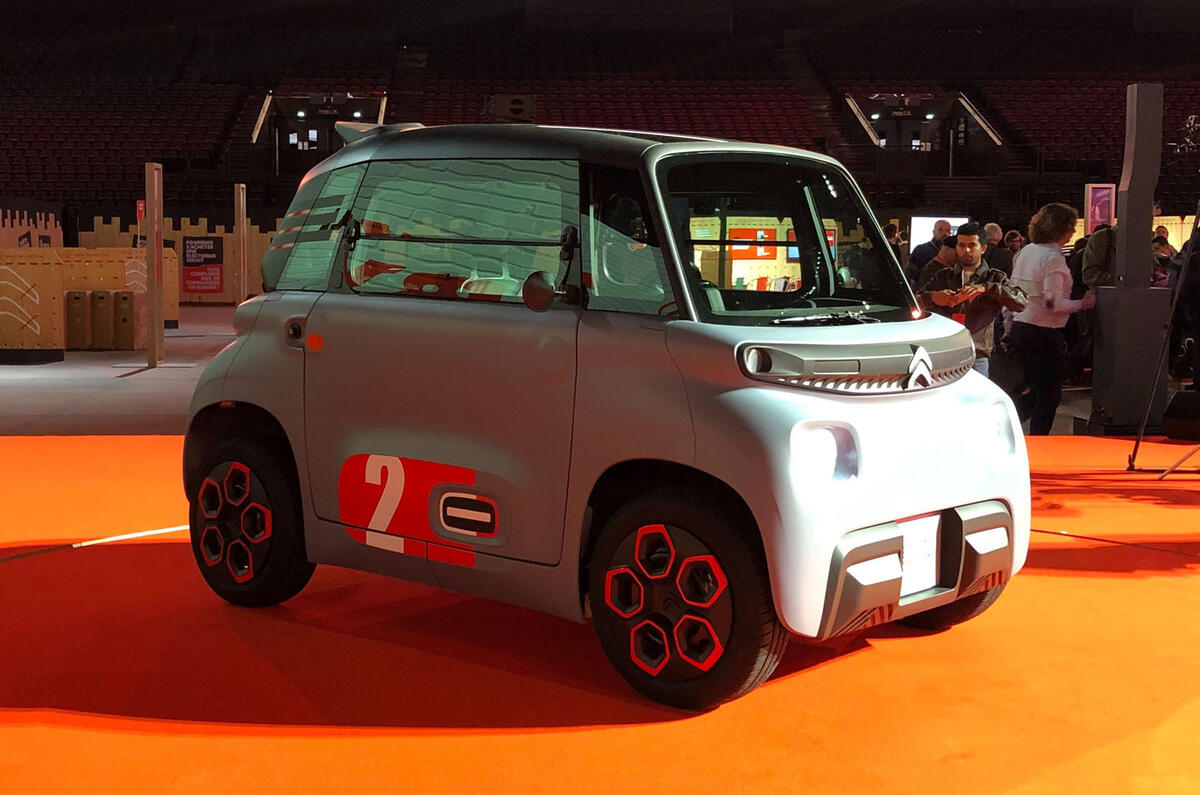 2020 Citroen Ami One reveal - front 2020 Citroen Ami One reveal - front