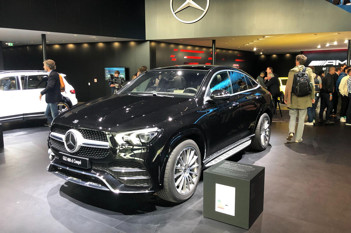 2019 Mercedes-Benz GLE Coupe at Frankfurt