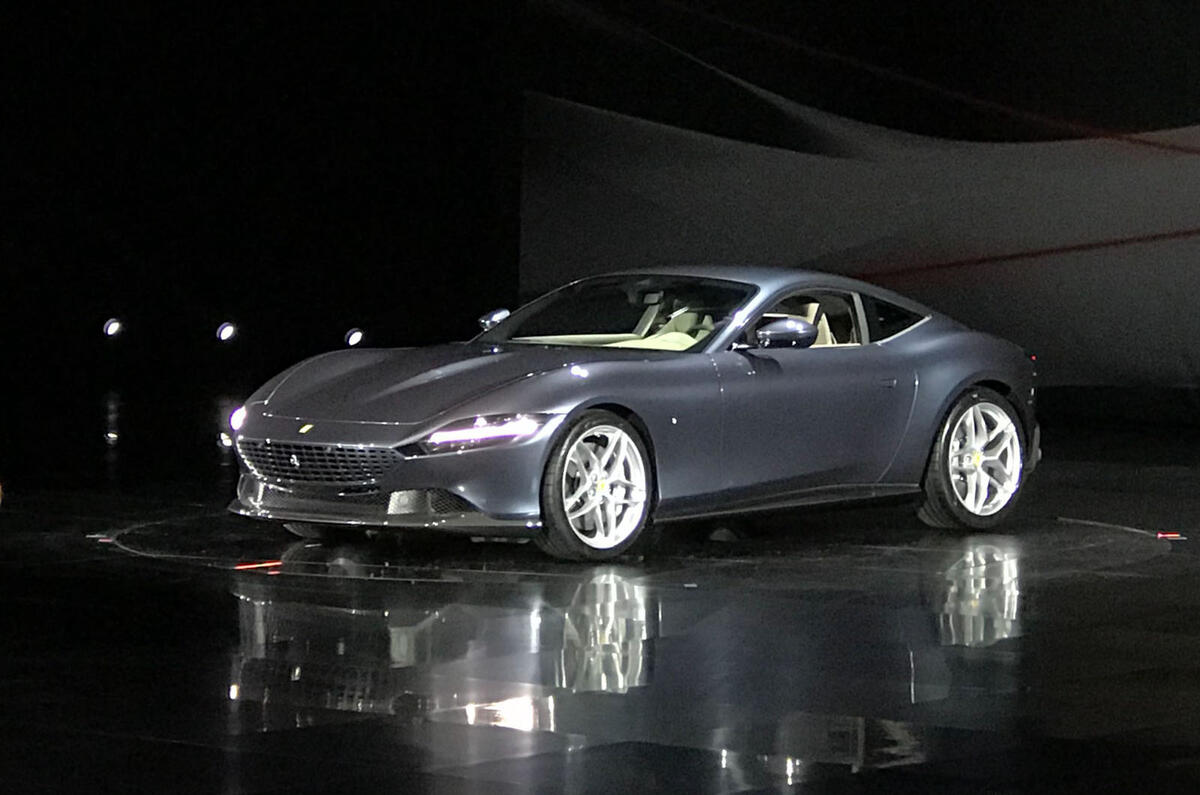 2020 Ferrari Roma reveal