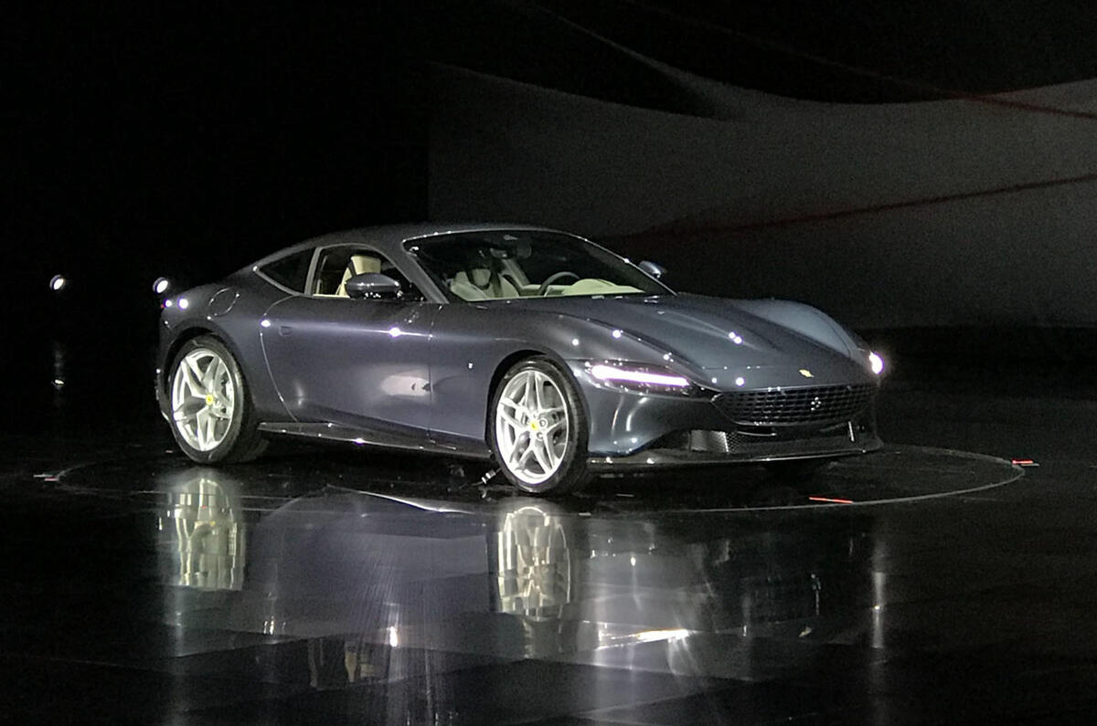 2020 Ferrari Roma reveal