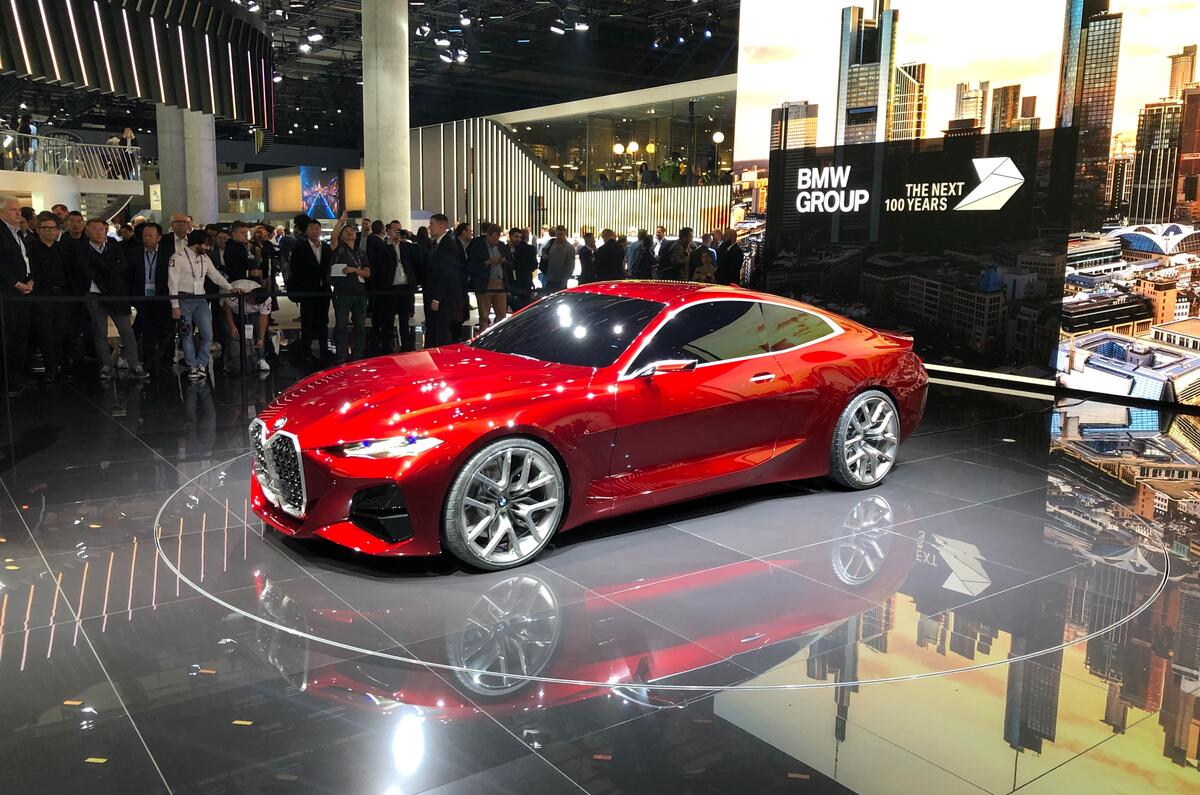 2019 BMW Concept 4 Series Coupe at Frankfurt motor show