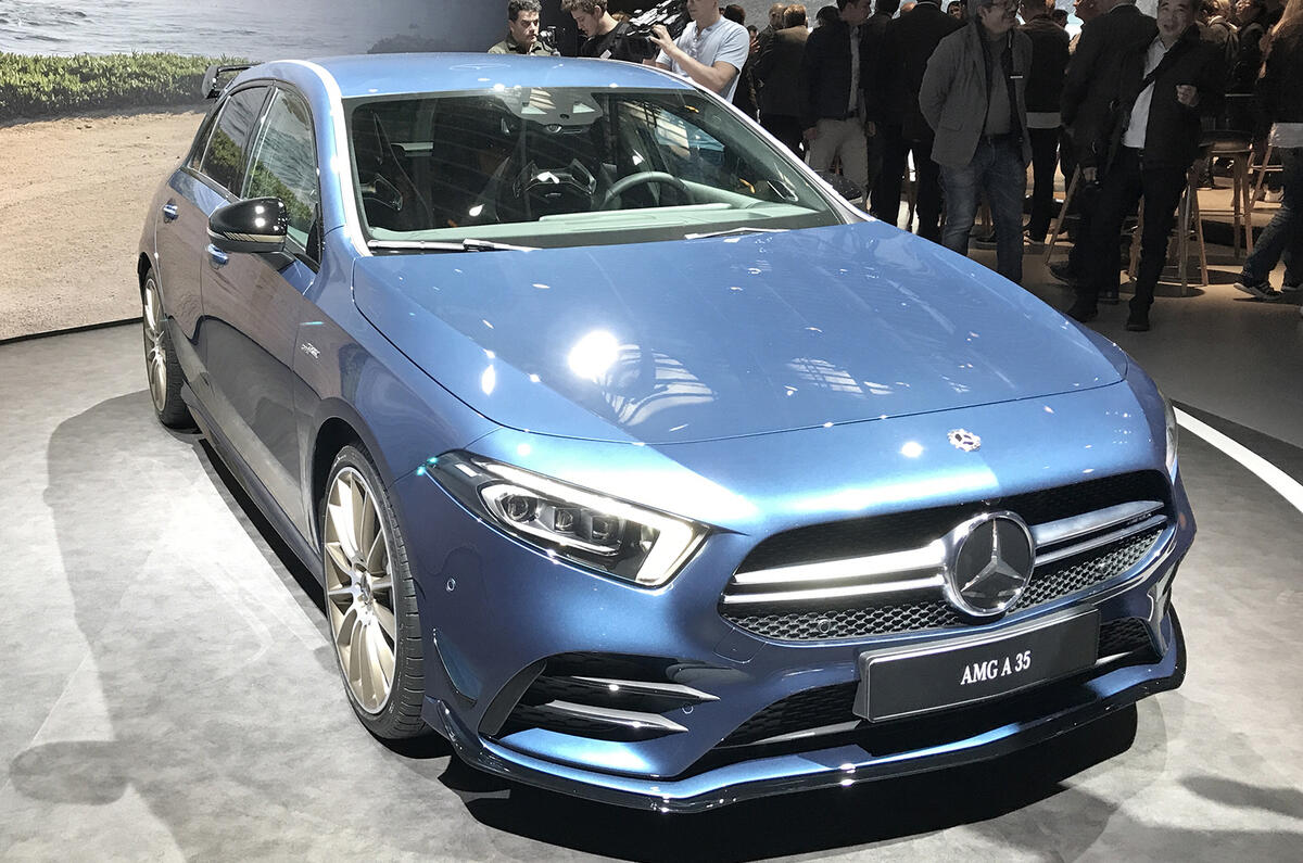 Mercedes-AMG A35 revealed with 302bhp