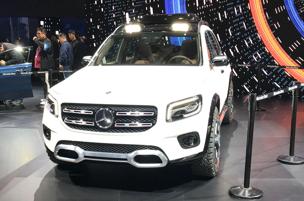 Mercedes-Benz GLB concept -front