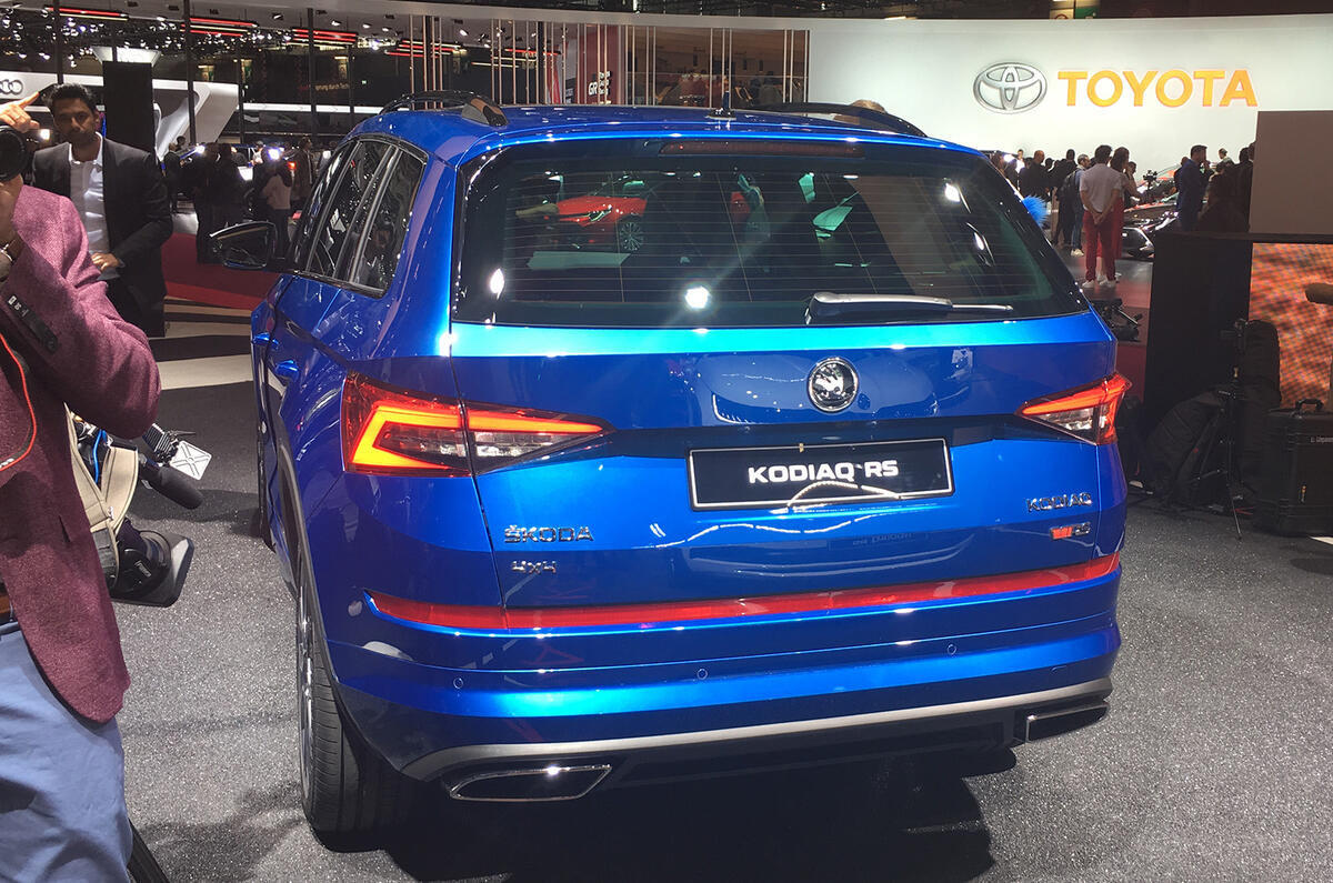 Skoda Kodiaq vRS revealed as 237bhp performance SUV
