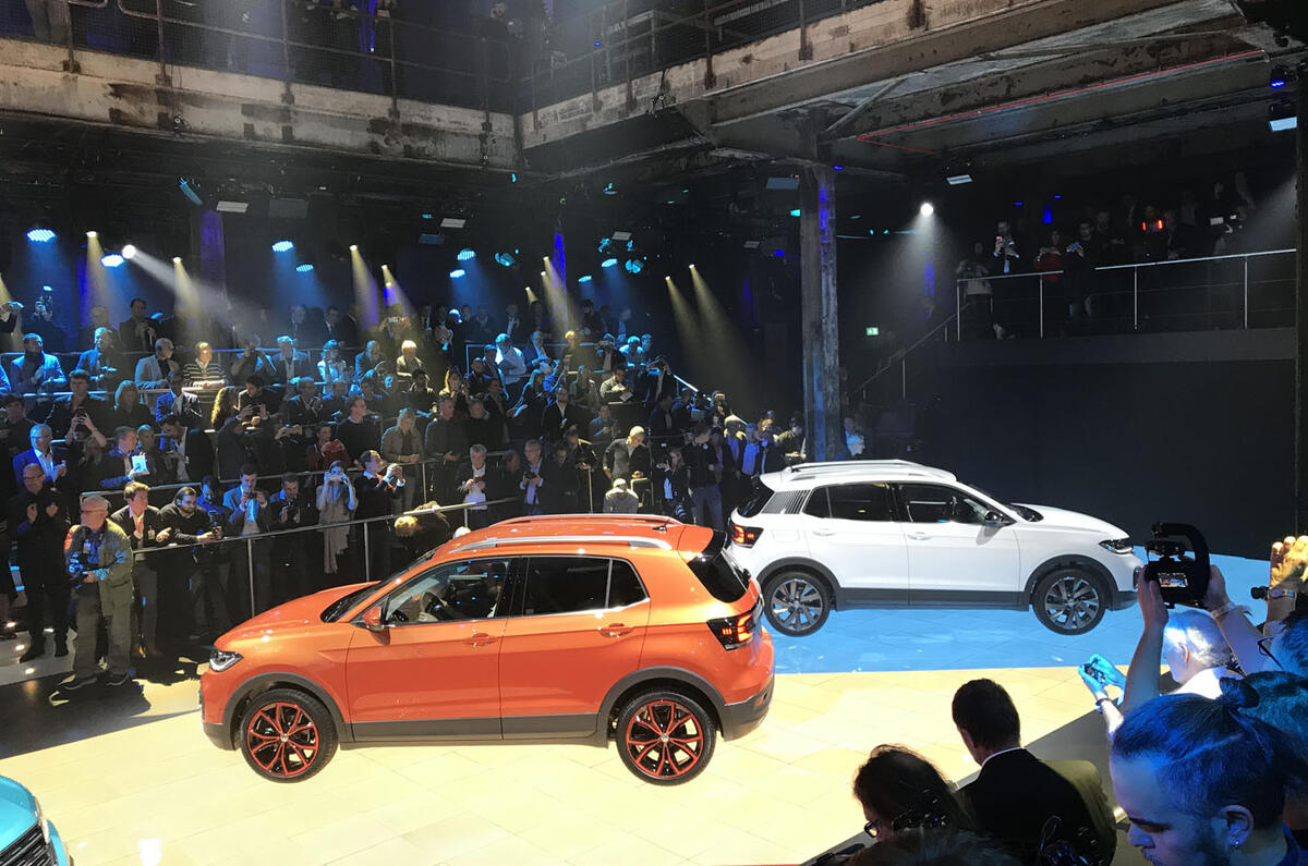 Volkswagen T-Cross 2019 official reveal event - colours