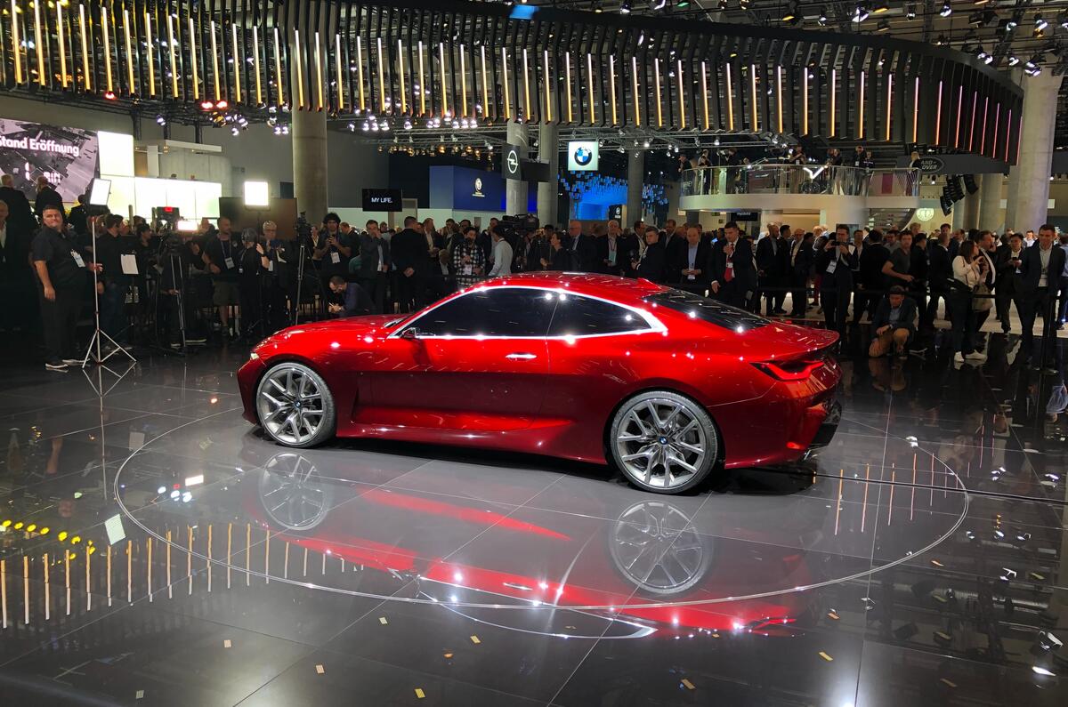 2019 BMW Concept 4 Series Coupe at Frankfurt motor show