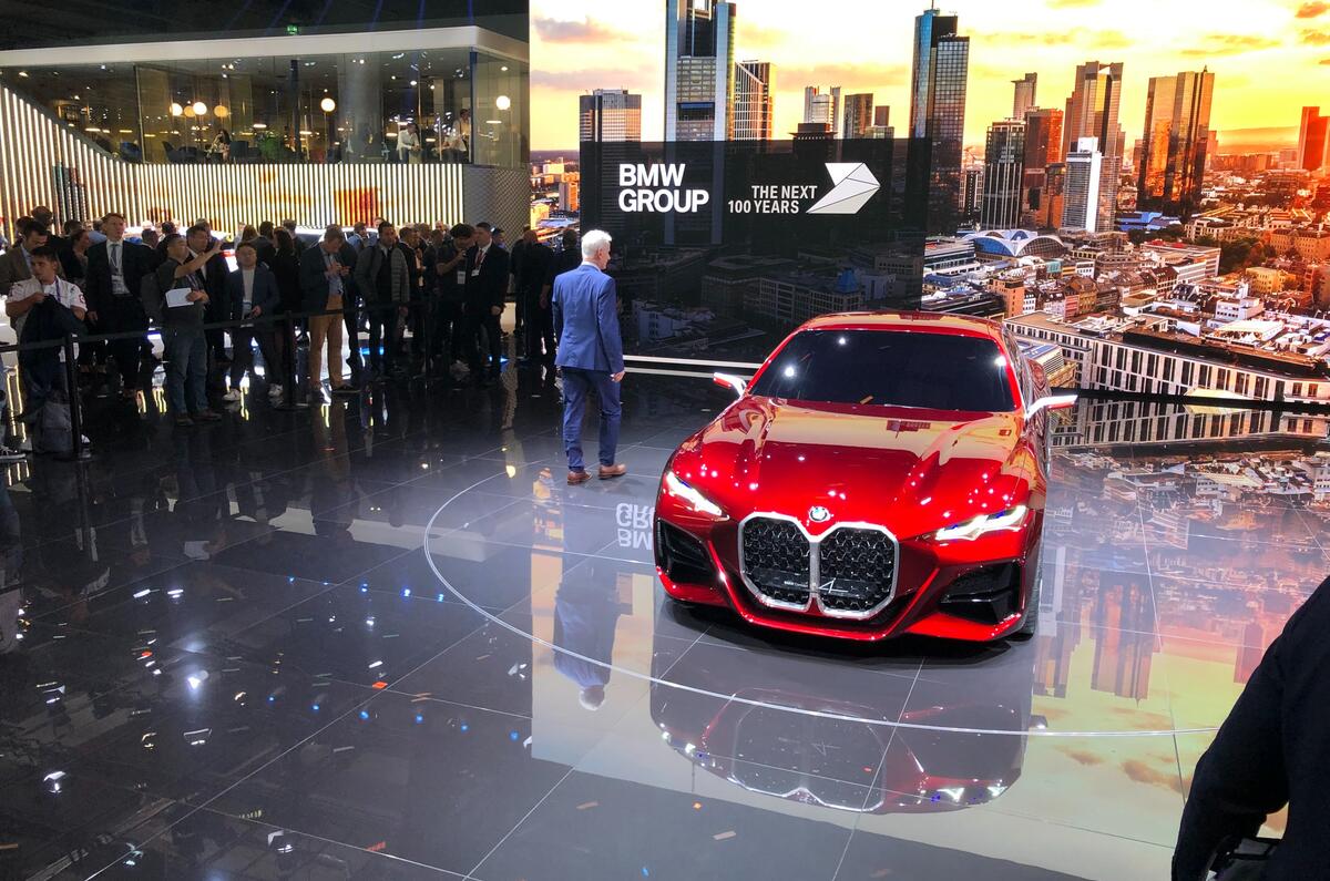 2019 BMW Concept 4 Series Coupe at Frankfurt motor show