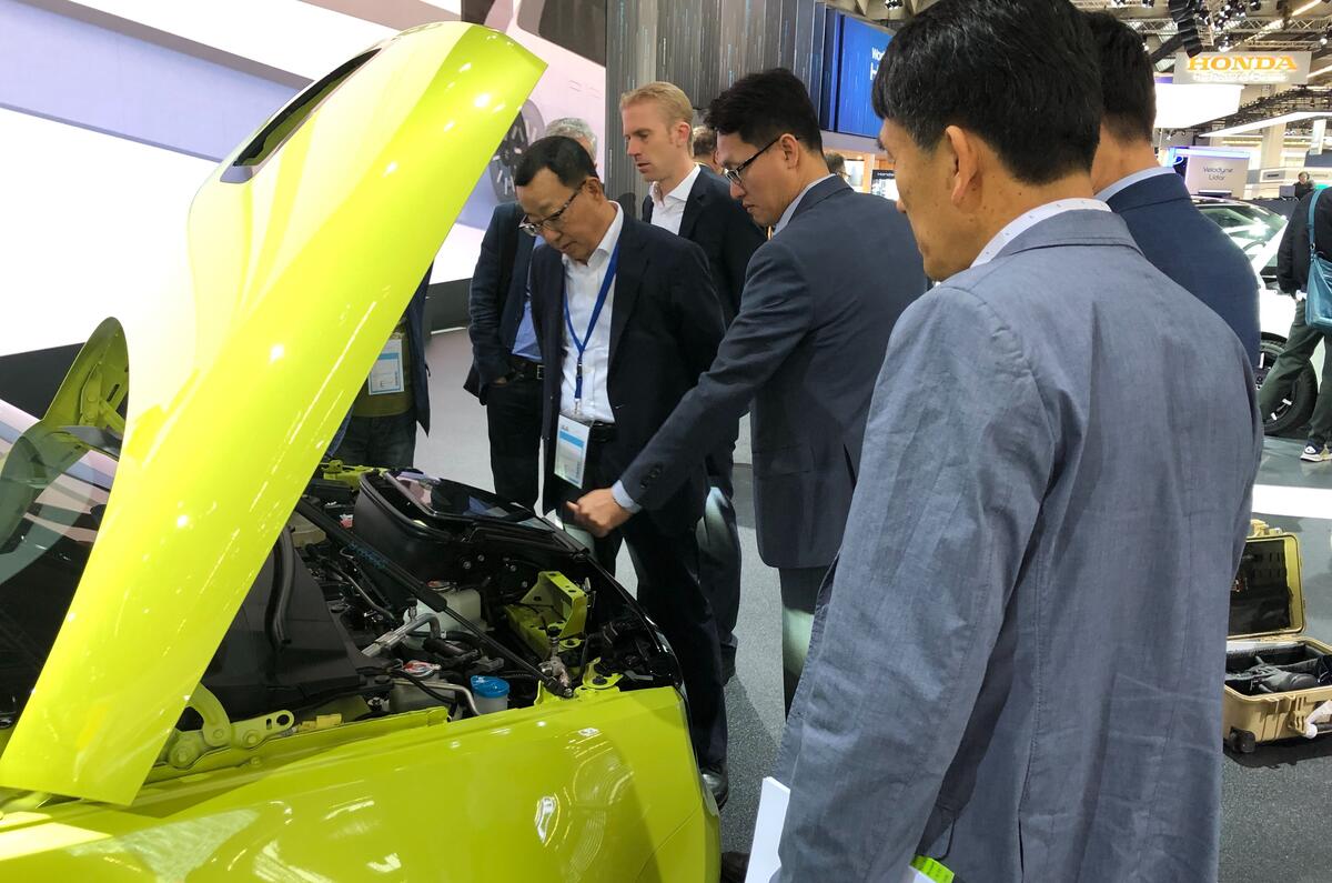 Honda e at Frankfurt motor show