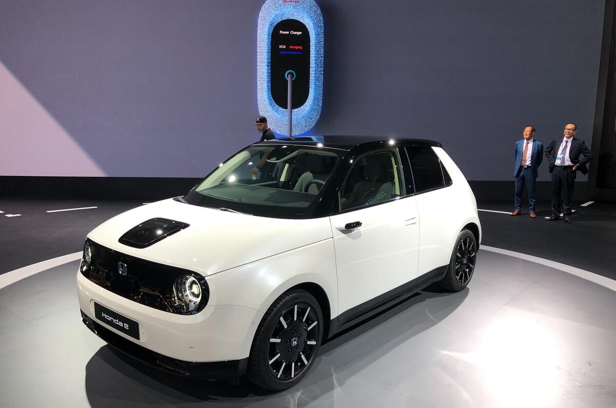 Honda e at Frankfurt motor show