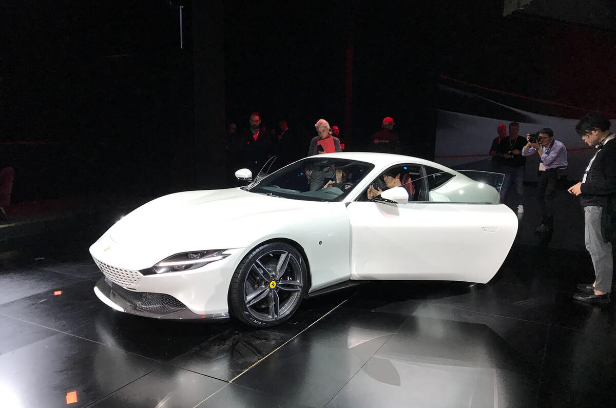 Ferrari Roma white 3 Ferrari Roma white 3