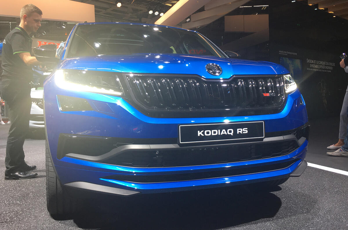 Skoda Kodiaq vRS revealed as 237bhp performance SUV