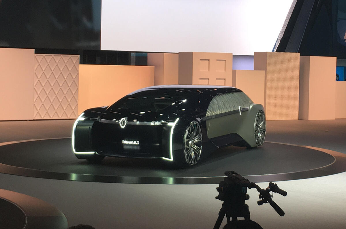 Renault EZ-Ultimo is luxury self-driving limo