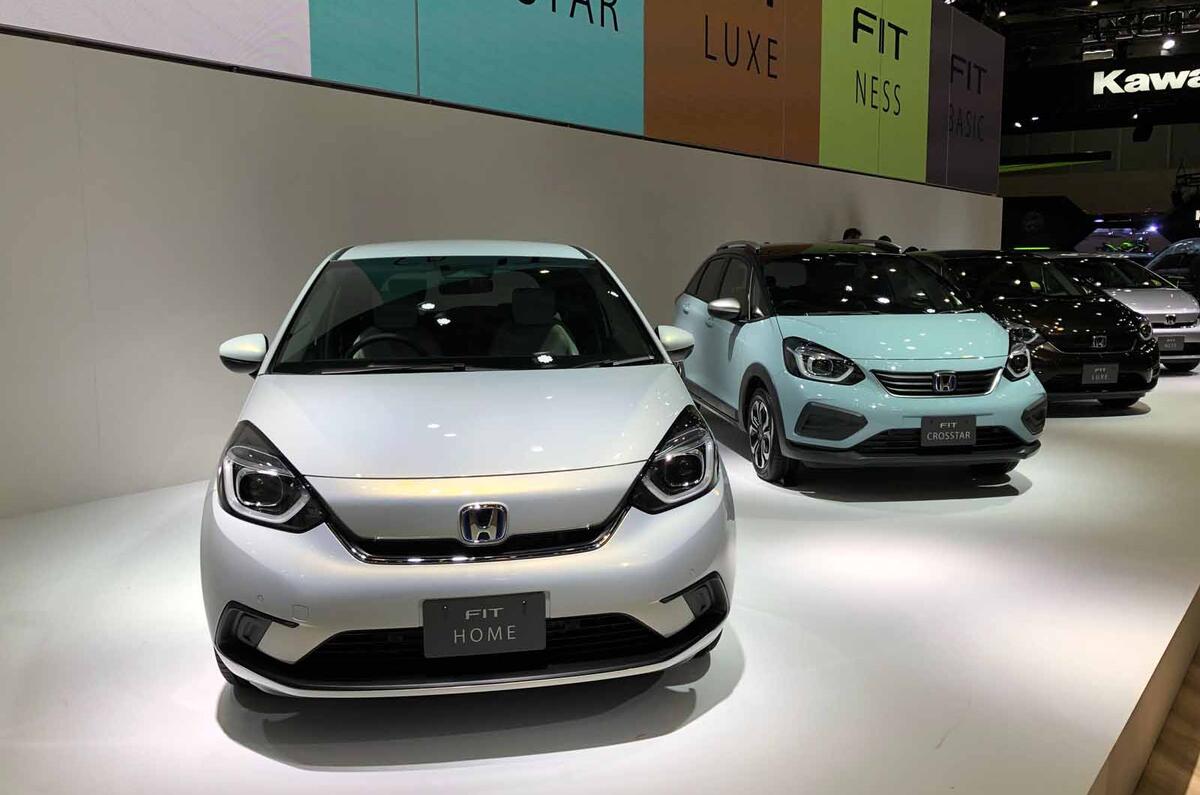 Honda Jazz revealed in Tokyo three