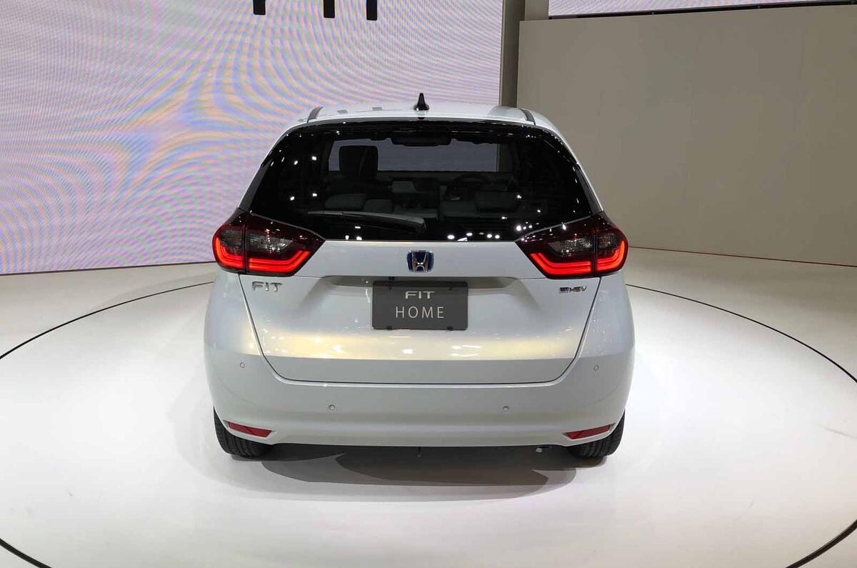 Honda Jazz revealed in Tokyo rear