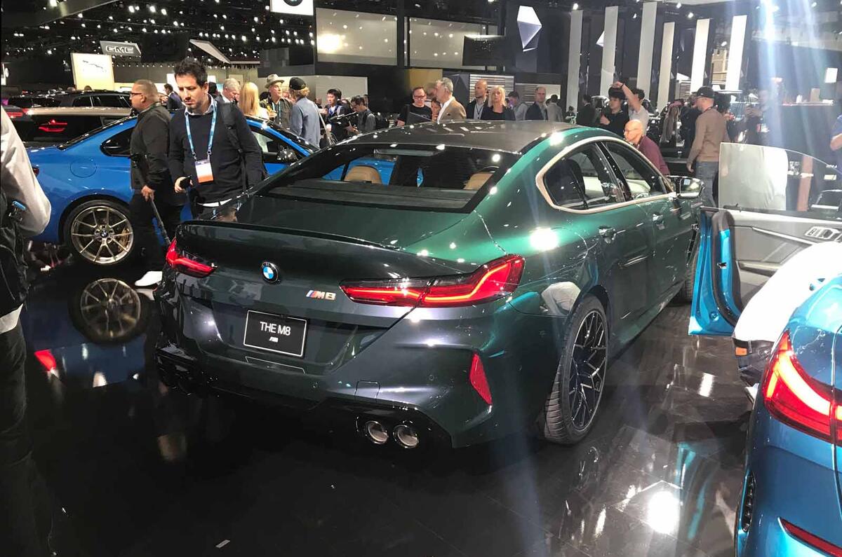 BMW M8 Gran Coupe LA show