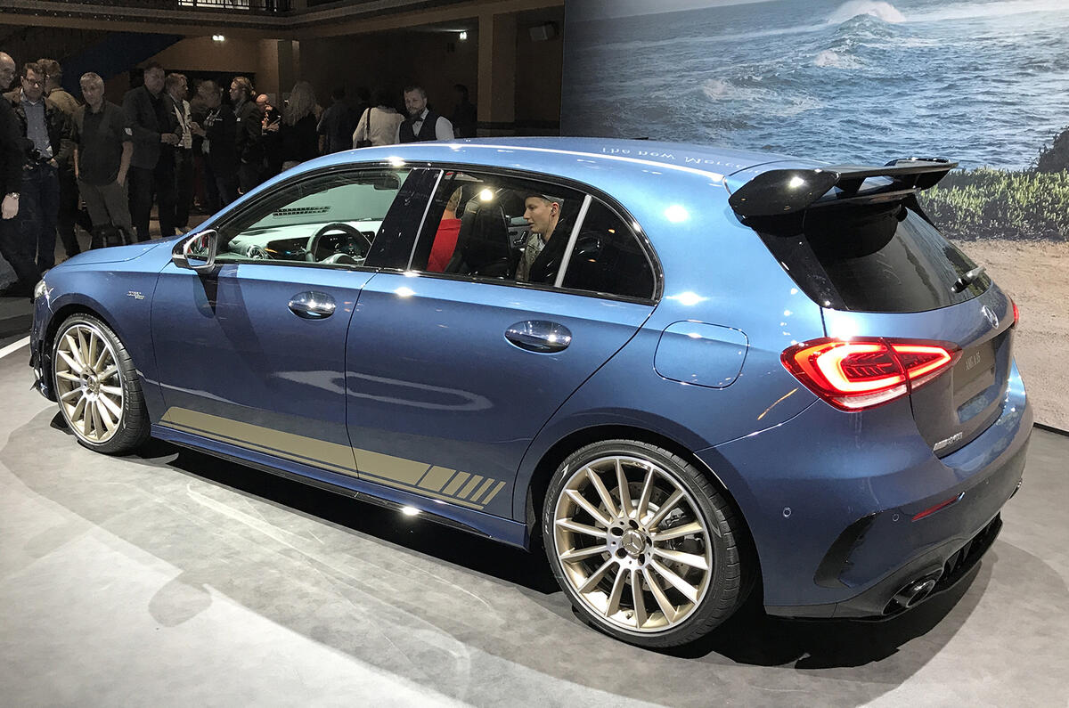 Mercedes-AMG A35 revealed with 302bhp