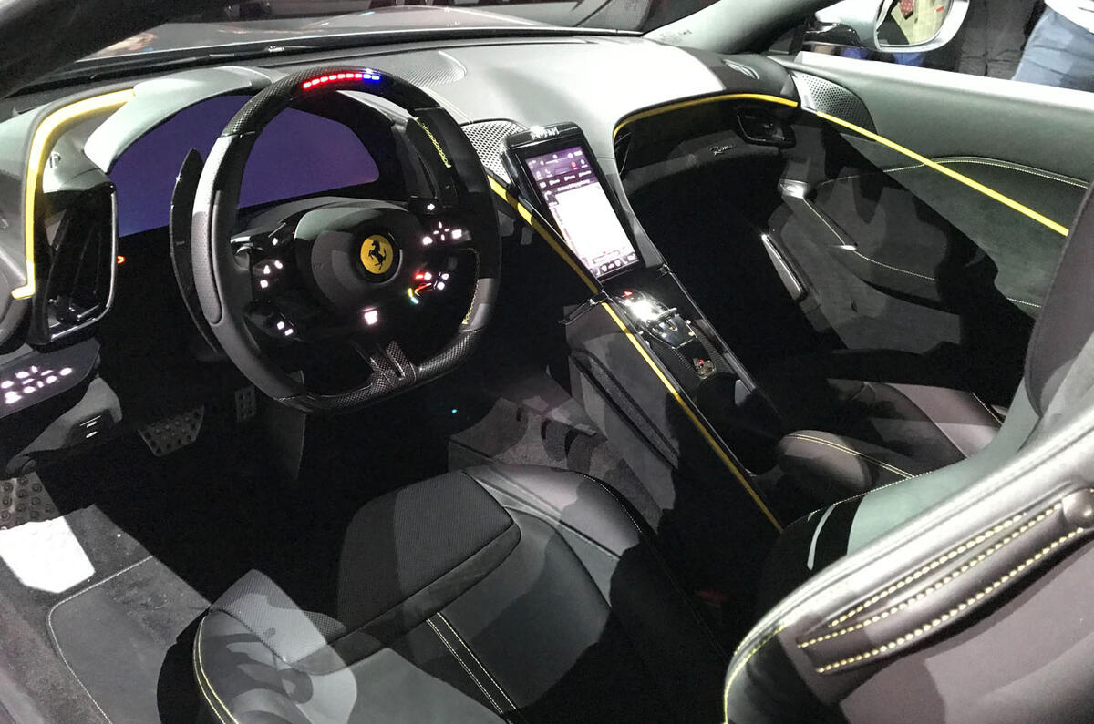 Ferrari Roma interior 1 Ferrari Roma interior 1