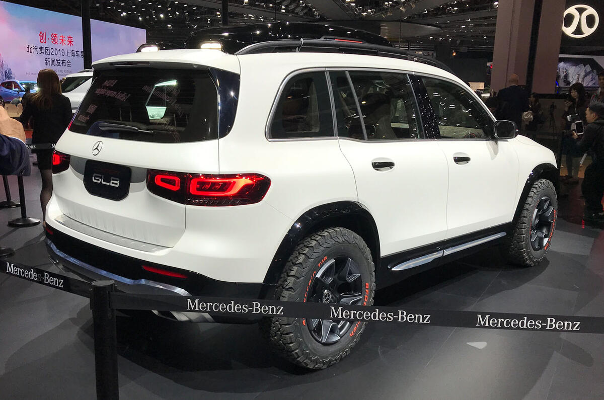 Mercedes-Benz GLB concept - rear 3/4