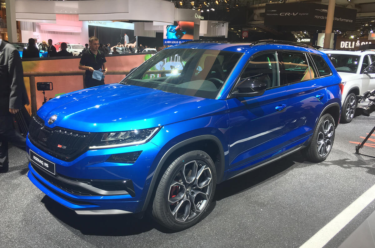 Skoda Kodiaq vRS revealed as 237bhp performance SUV