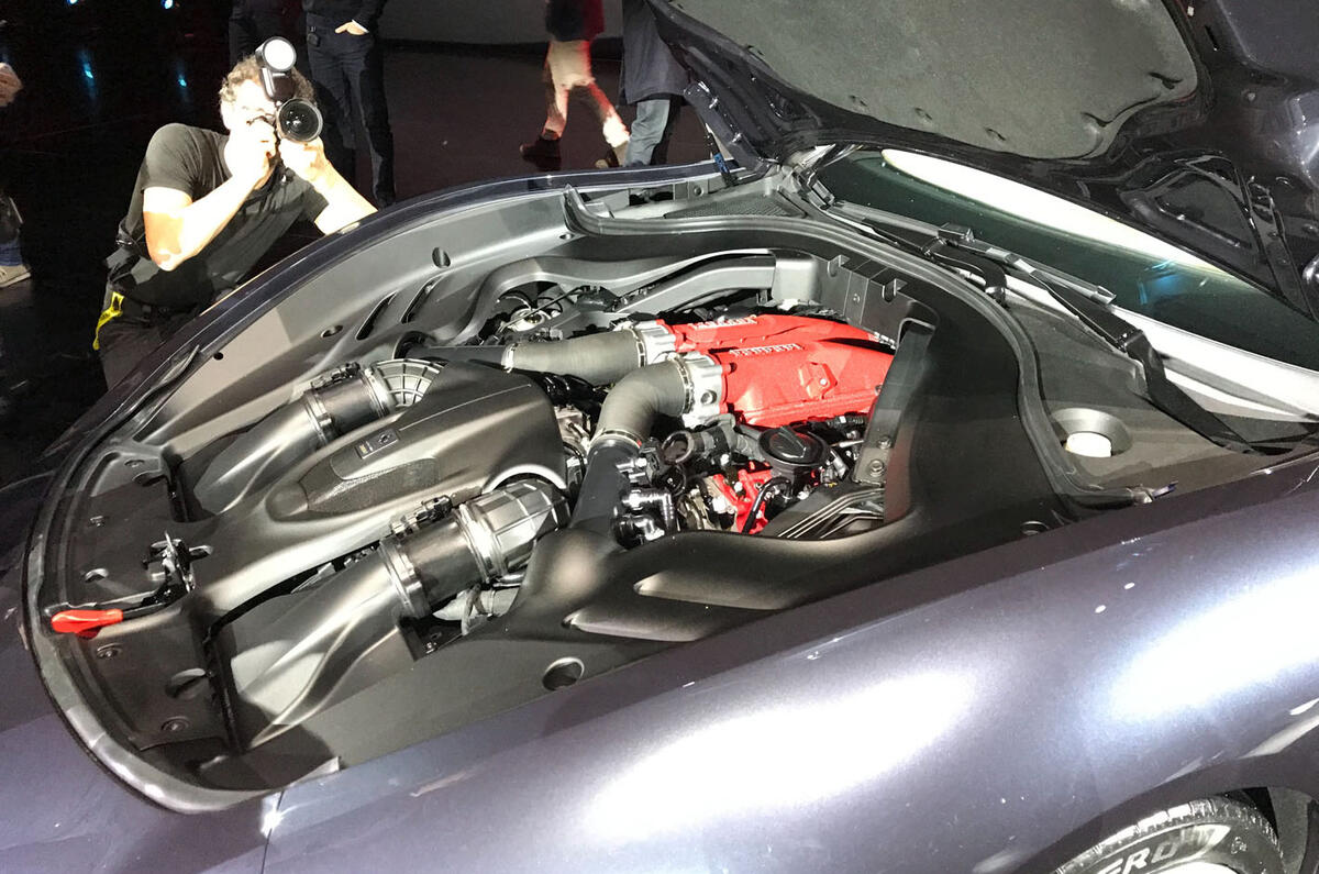 Ferrari Roma engine Ferrari Roma engine