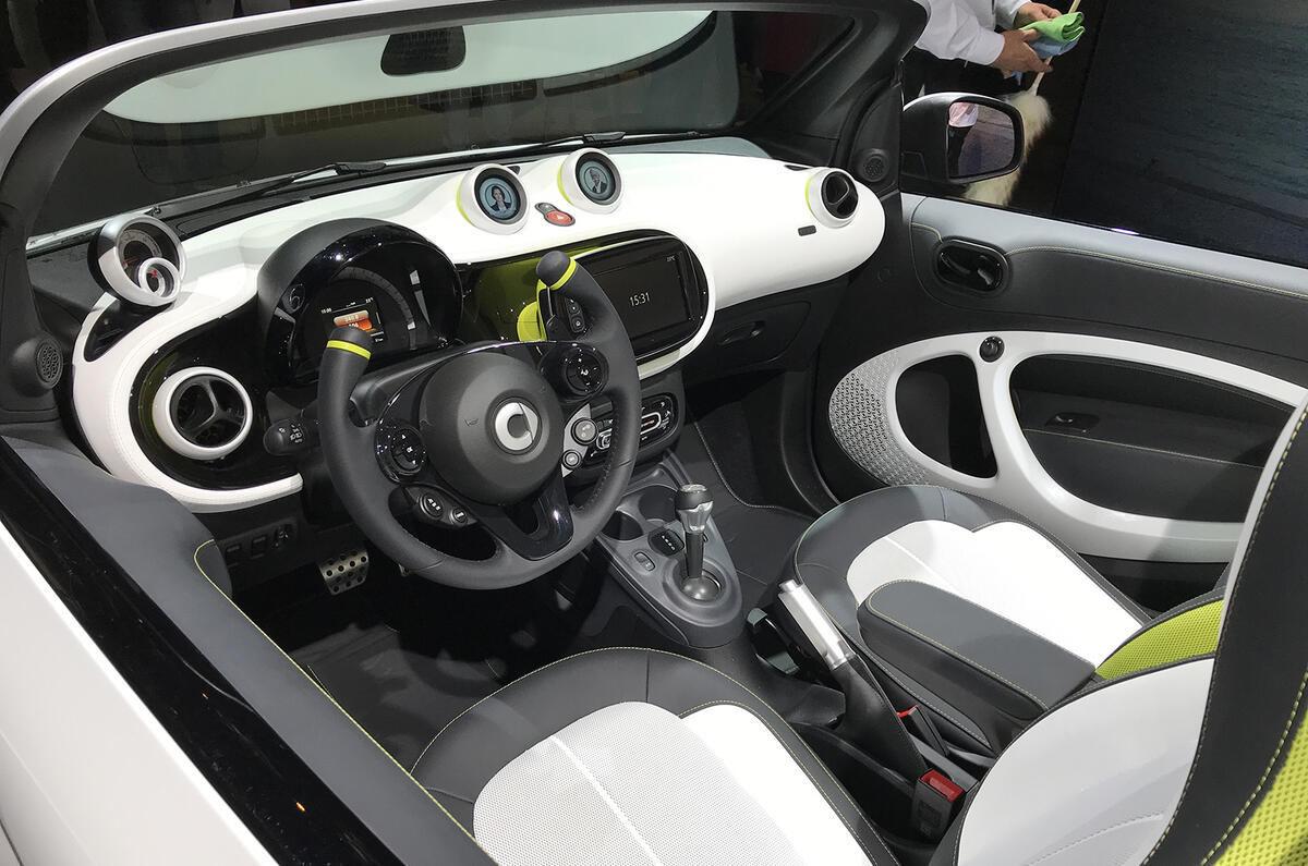 Smart Forease concept shown at Paris motor show