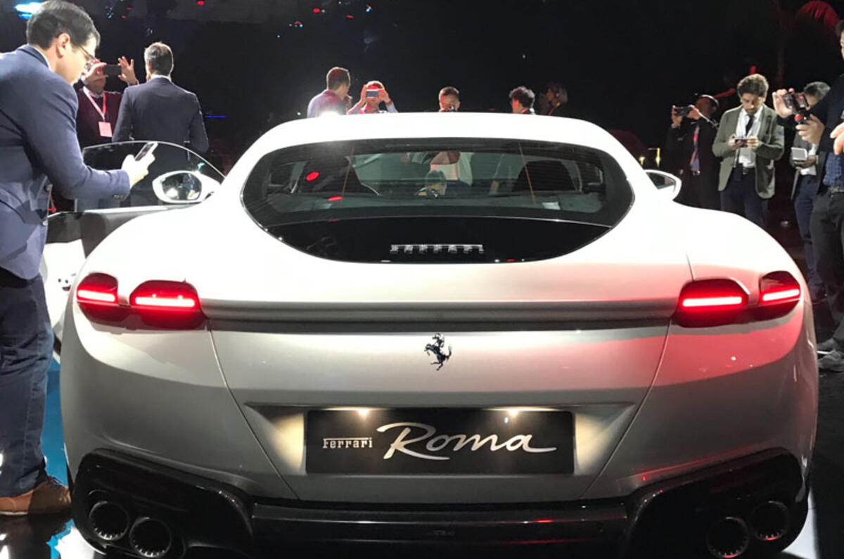 Ferrari Roma white 4 Ferrari Roma white 4