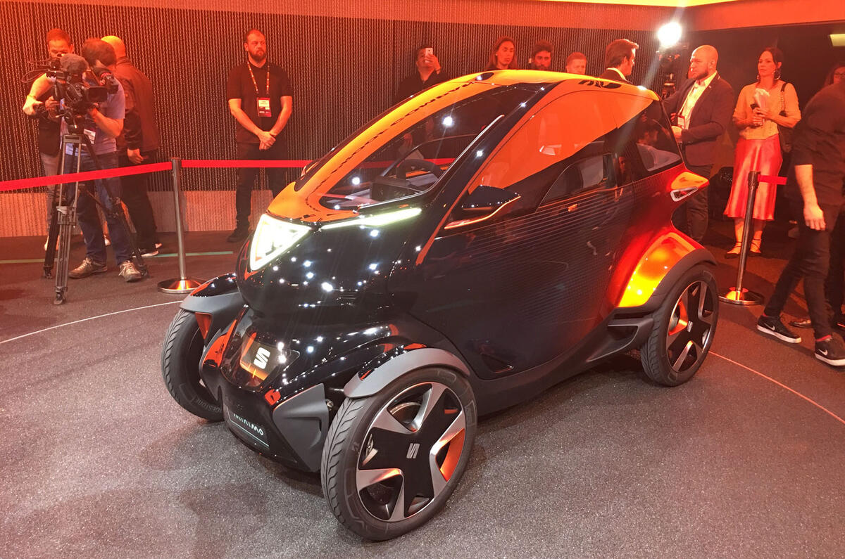 Seat Minimo urban mobility concept