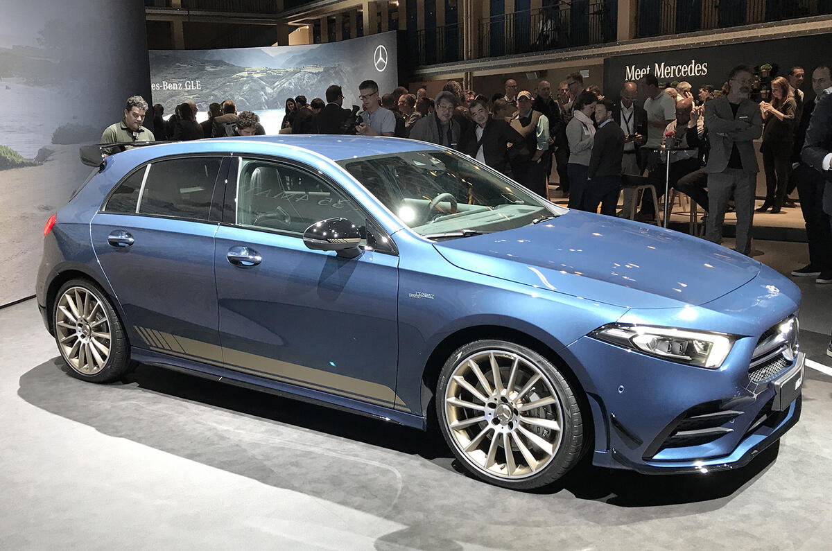 Mercedes-AMG A35 revealed with 302bhp