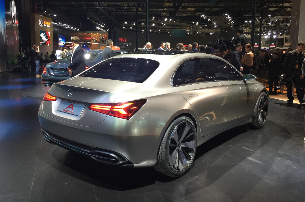 Mercedes-Benz Concept A Saloon brings the fight to BMW, Audi