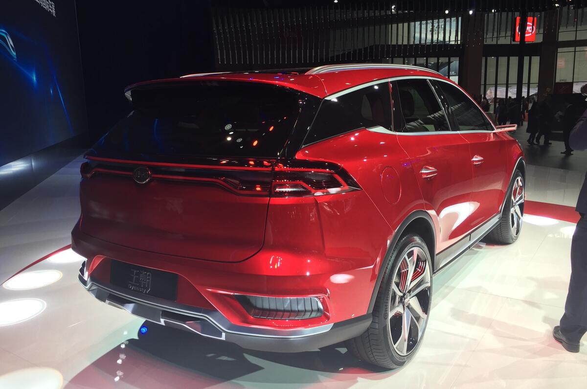 BYD Dynasty electric prototype