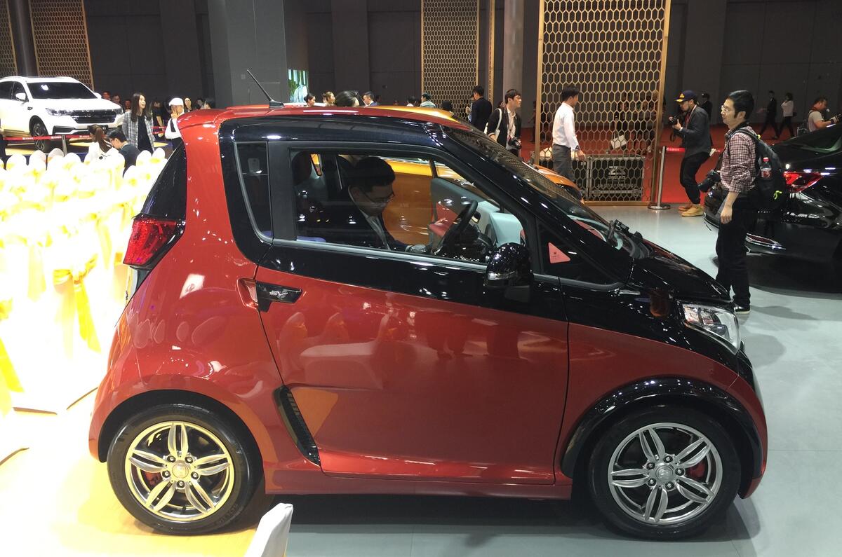 Zotye E200 Smart Fortwo clone