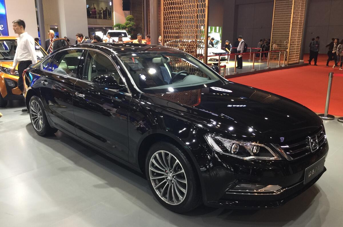 Zotye Z700 Volkswagen Passat Audi A6 clone