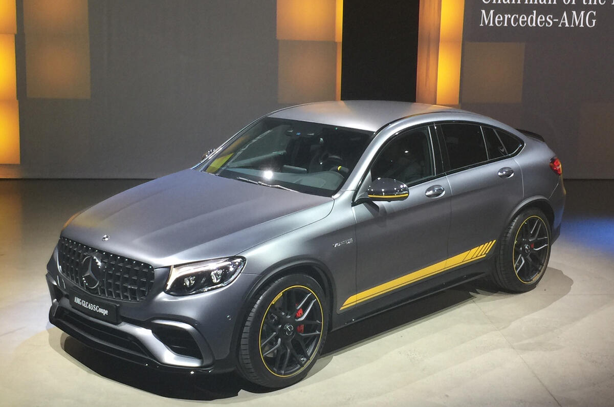 Mercedes-AMG GLC 63 and GLC 63 Coupe revealed