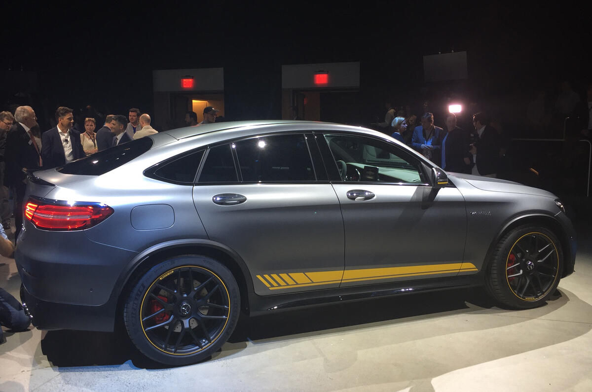 Mercedes-AMG GLC 63 and GLC 63 Coupe revealed