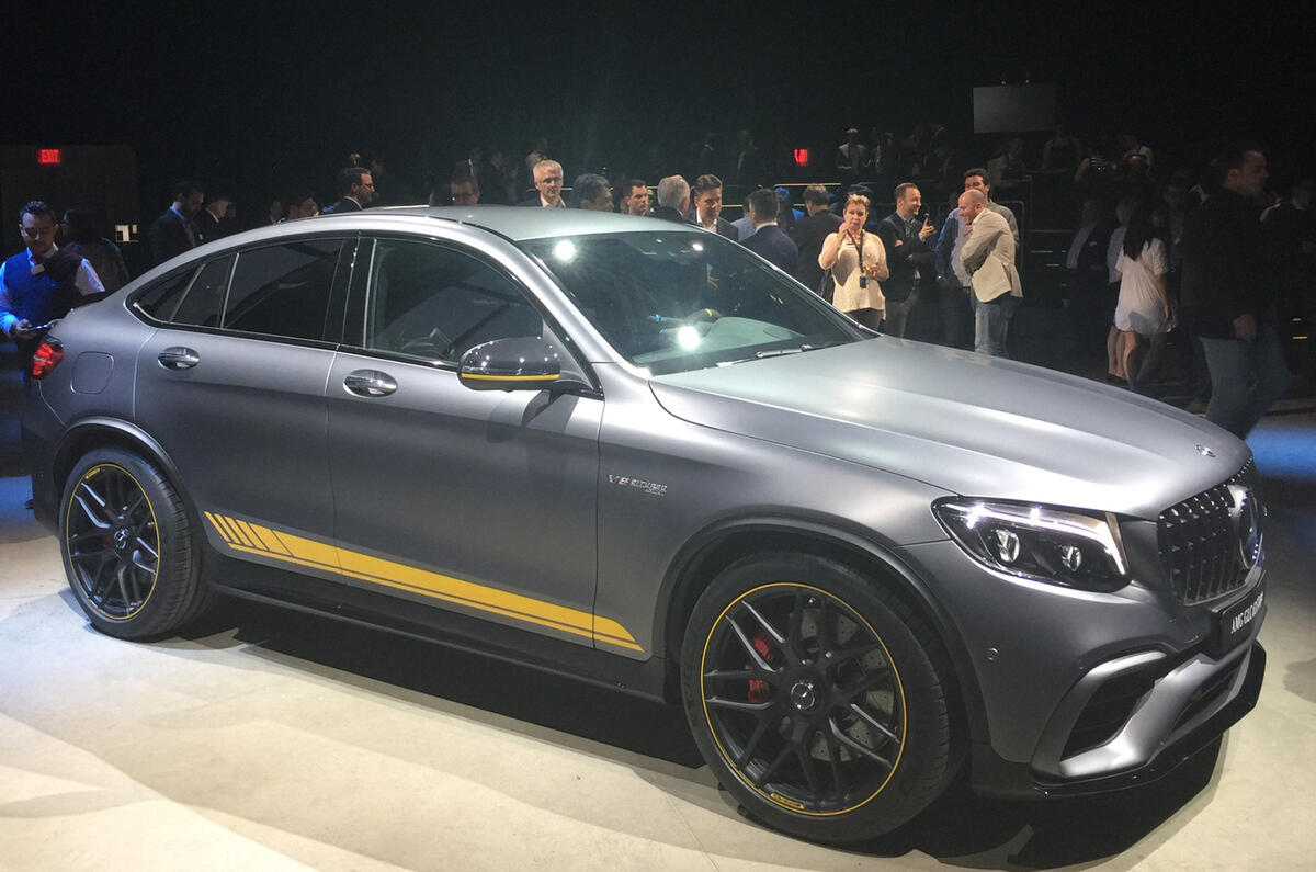 Mercedes-AMG GLC 63 and GLC 63 Coupe revealed