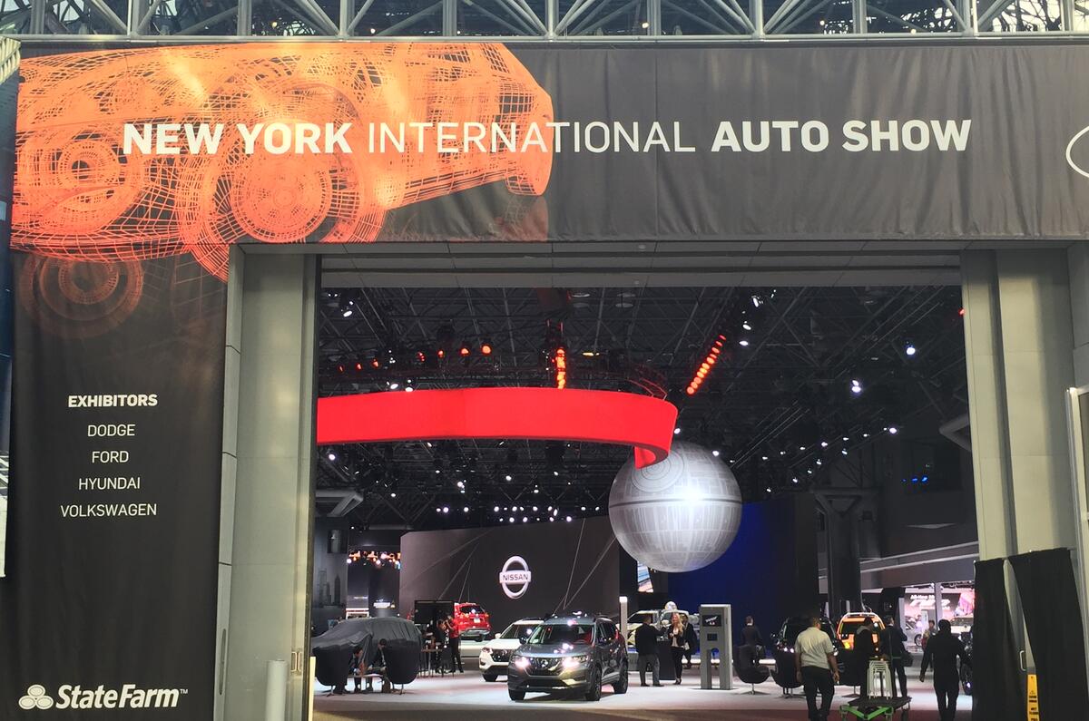 New York motor show 2017
