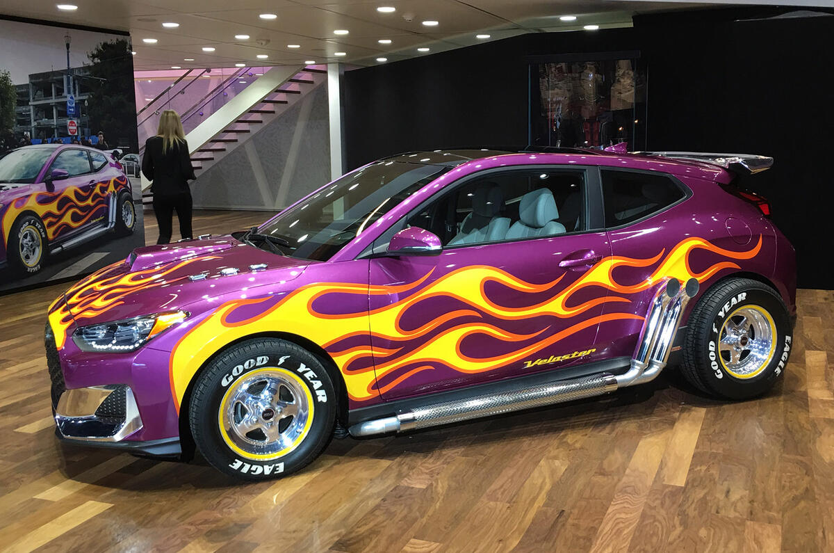 Hyundai Veloster hot rod