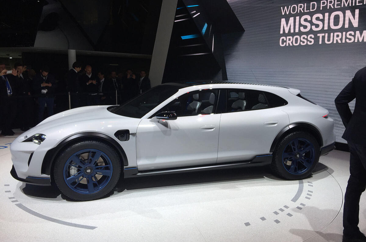 Porsche Mission E Cross Turismo concept