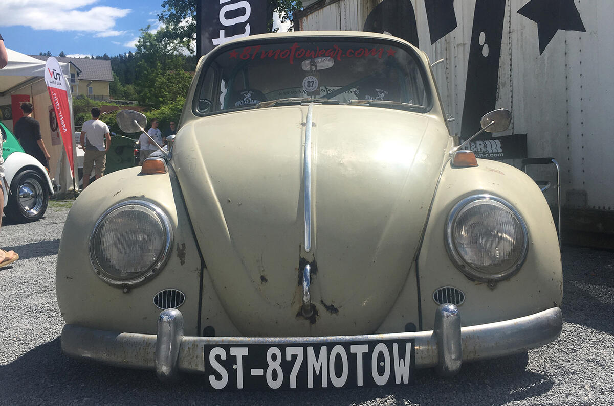 Slammed Volkswagen Beetle Worthersee