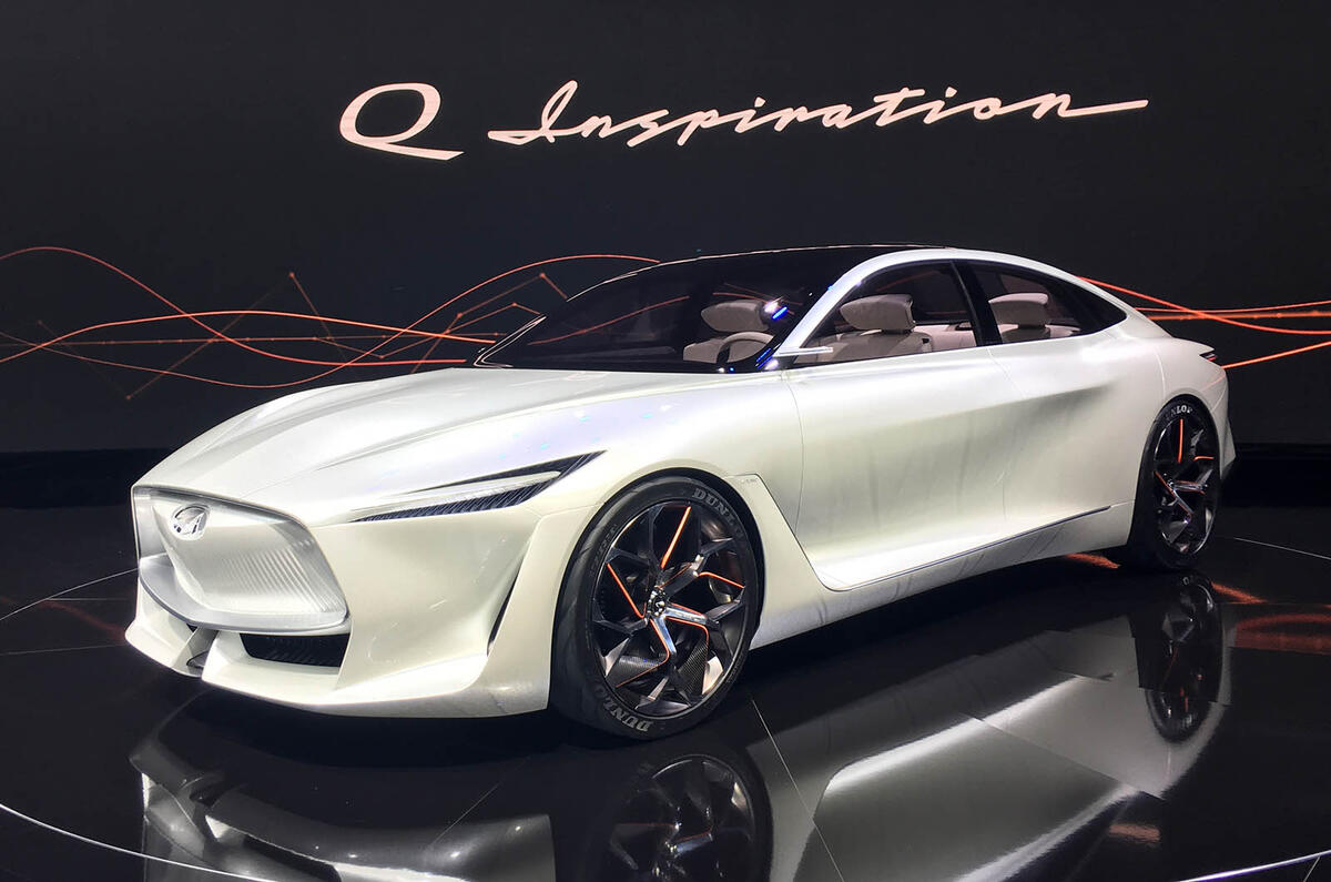 Infiniti Q Inspiration concept shows dramatic new design direction