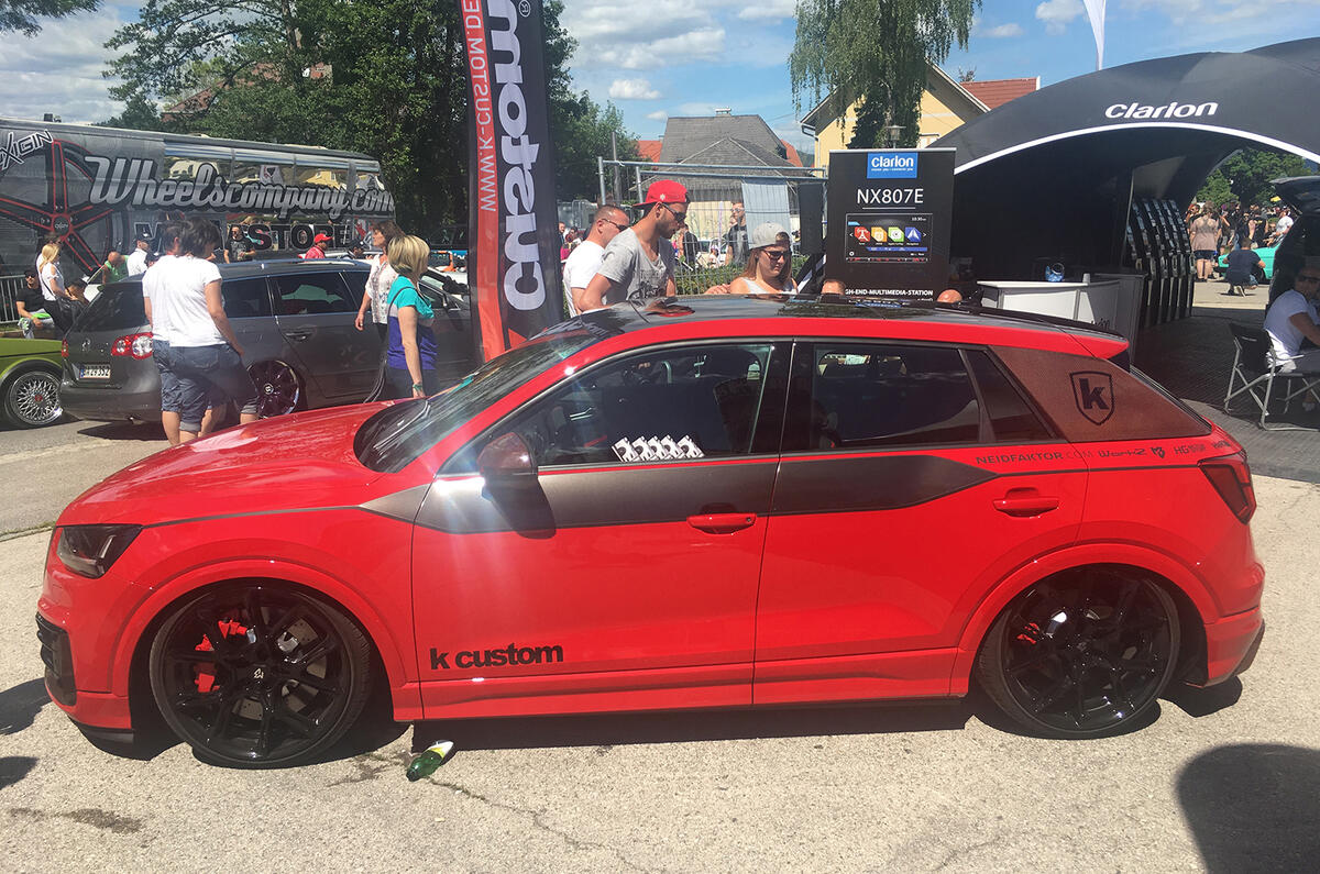 Audi Q2 modified Worthersee