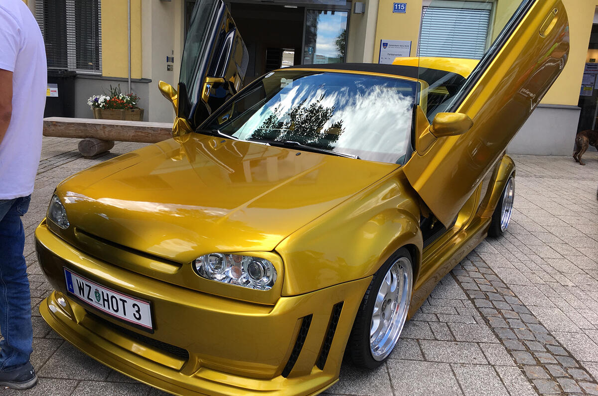 Volkswagen Golf modified Worthersee