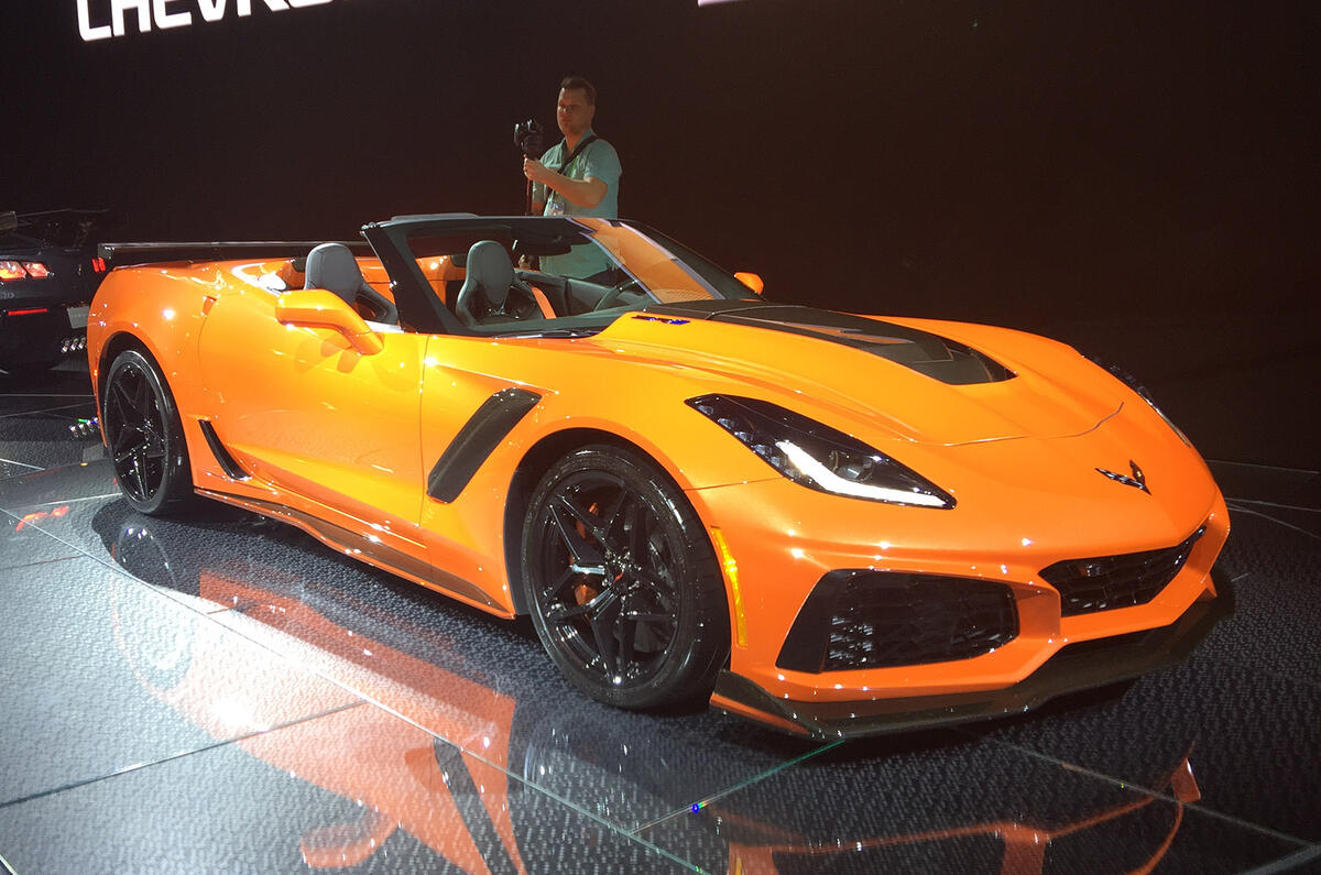 Chevrolet Corvette ZR1 convertible